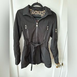 Betsey Johnson coat with removable hood